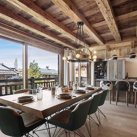 Chalet De Luxe Avec Espace Detente Au Centre De Courchevel - Fr-1-568-55 المظهر الخارجي الصورة