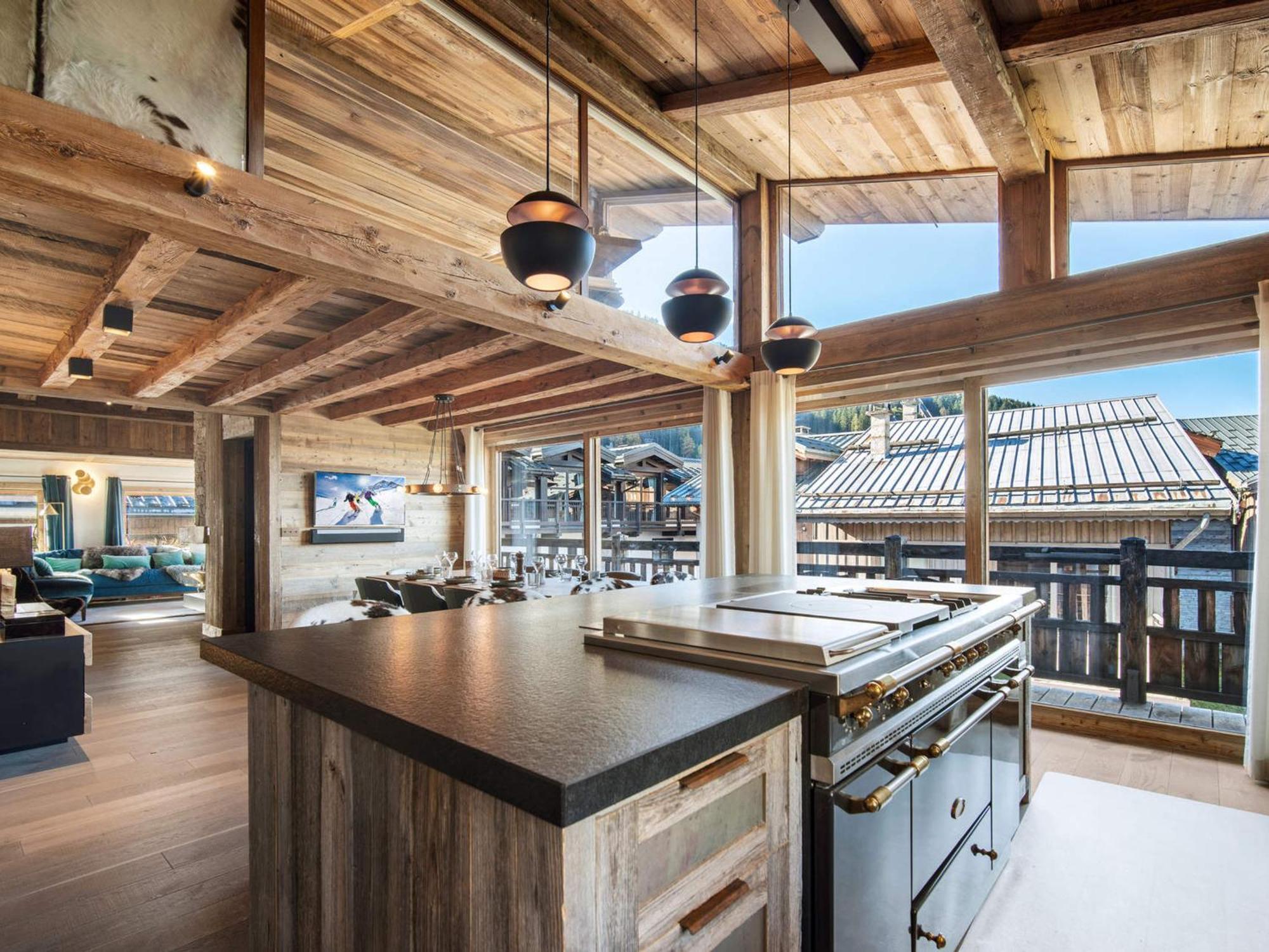 Chalet De Luxe Avec Espace Detente Au Centre De Courchevel - Fr-1-568-55 المظهر الخارجي الصورة